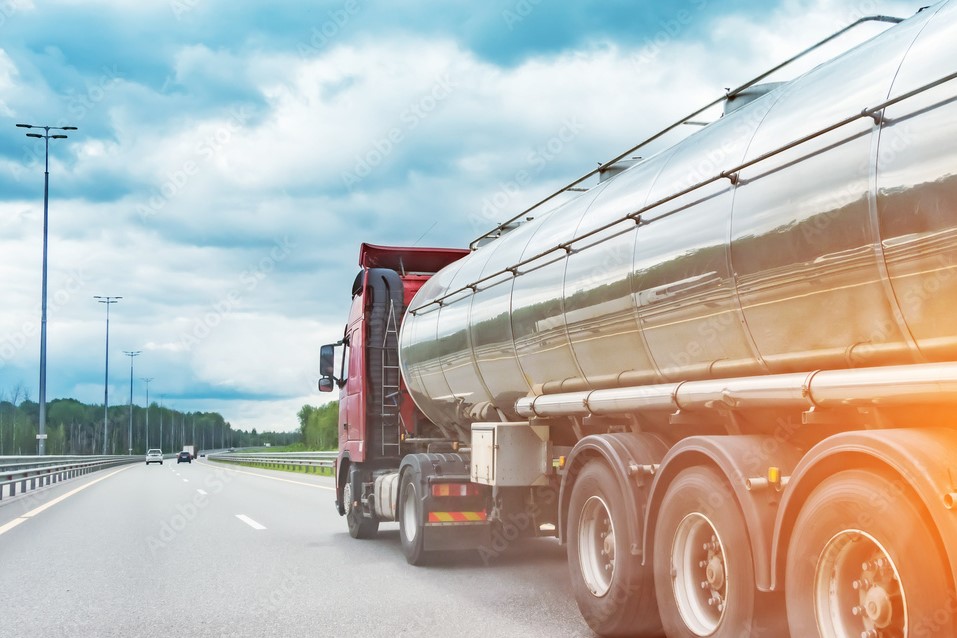 Afbeelding van een tankauto